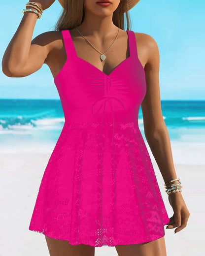 Maillot de bain Premium Dentelle Halter