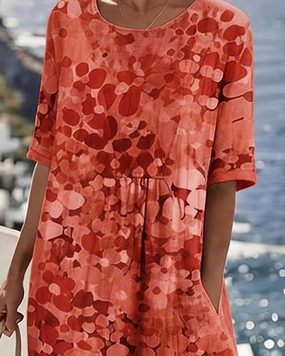 Robe Imprimée Loose