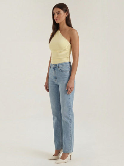Briony Ärmelloses One-Shoulder-Top