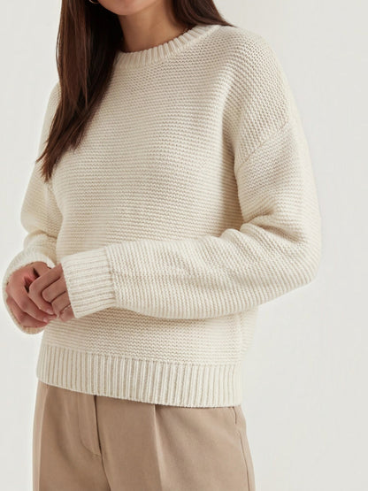 Julia Gerippter Strickpullover