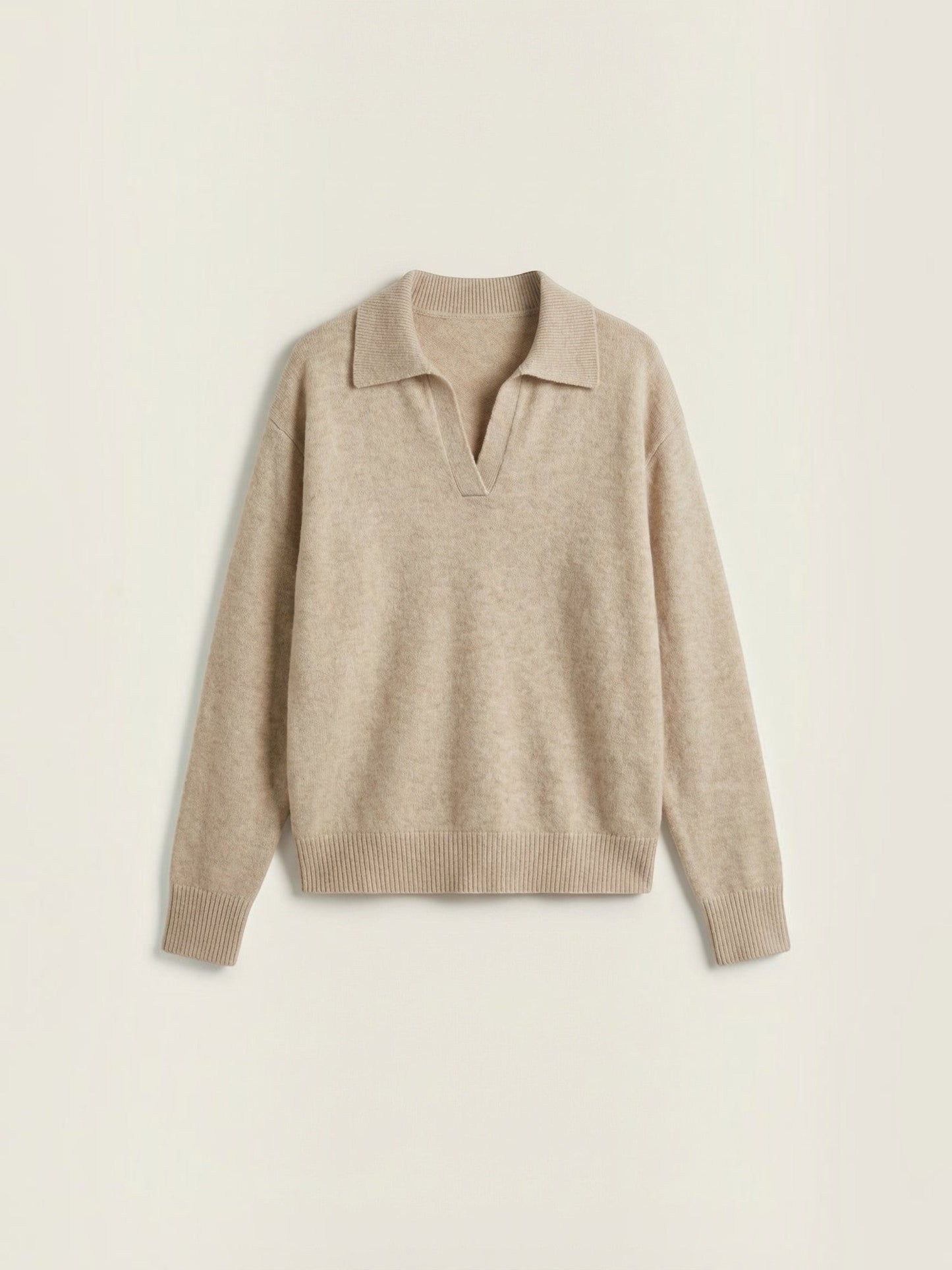 Margaret Strickpullover mit Polokragen