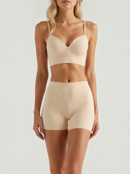 Shorts mit hoher Taille und mittlerer Oberschenkellänge