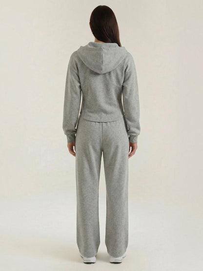 Yolanda Hoodie- & Weite-Hose-Set