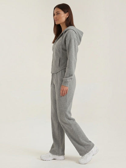 Yolanda Hoodie- & Weite-Hose-Set
