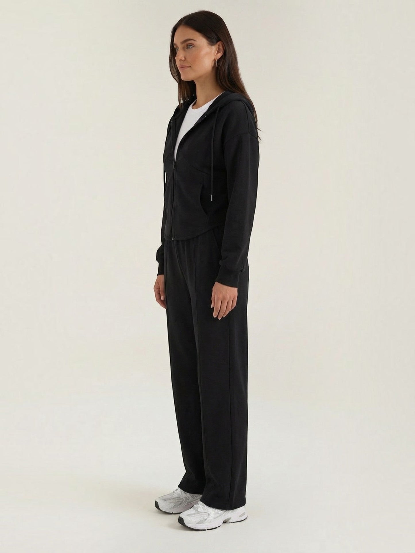 Yolanda Hoodie- & Weite-Hose-Set