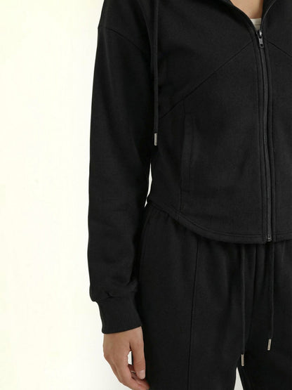 Yolanda Hoodie- & Weite-Hose-Set