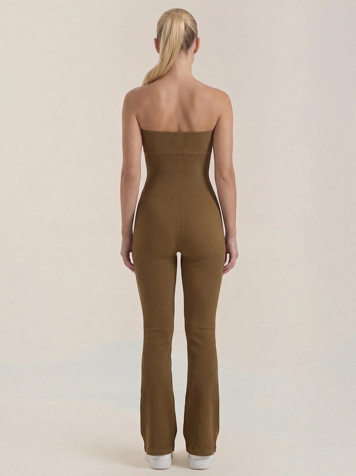 Selma Jumpsuit aus Rippstrick