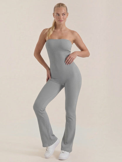 Selma Jumpsuit aus Rippstrick