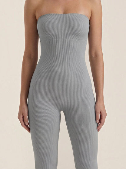 Selma Jumpsuit aus Rippstrick