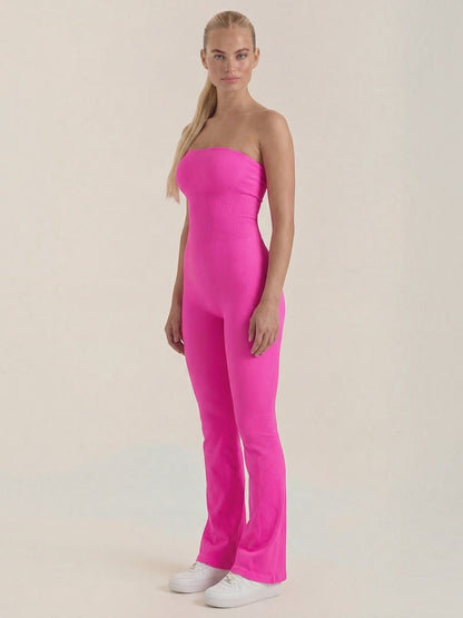Selma Jumpsuit aus Rippstrick