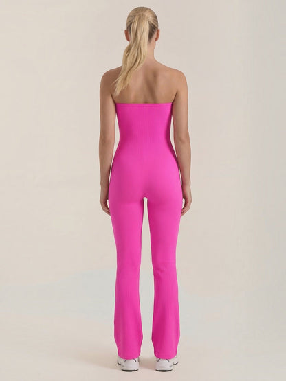 Selma Jumpsuit aus Rippstrick