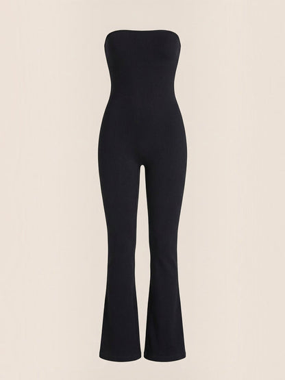 Selma Jumpsuit aus Rippstrick