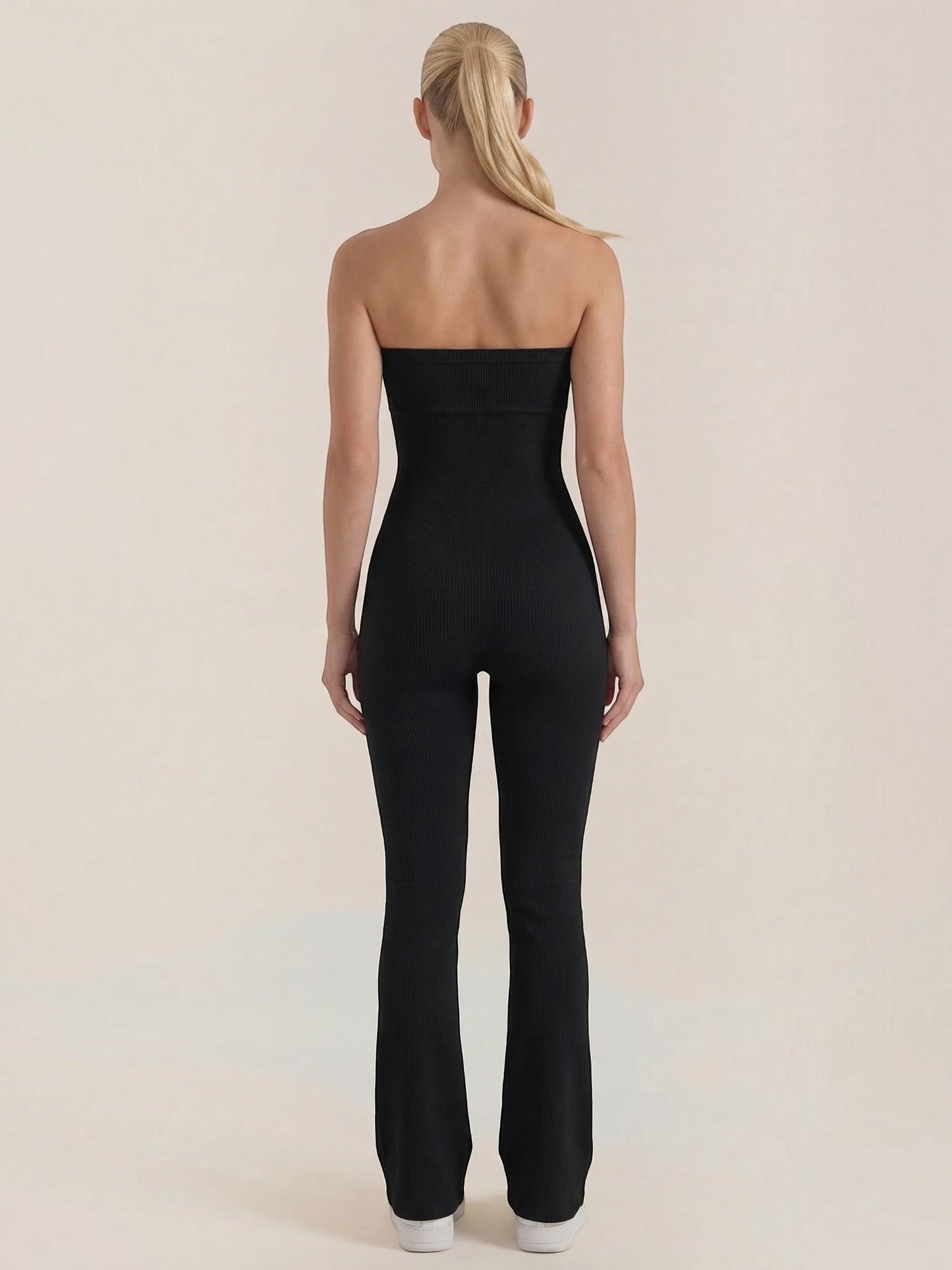 Selma Jumpsuit aus Rippstrick