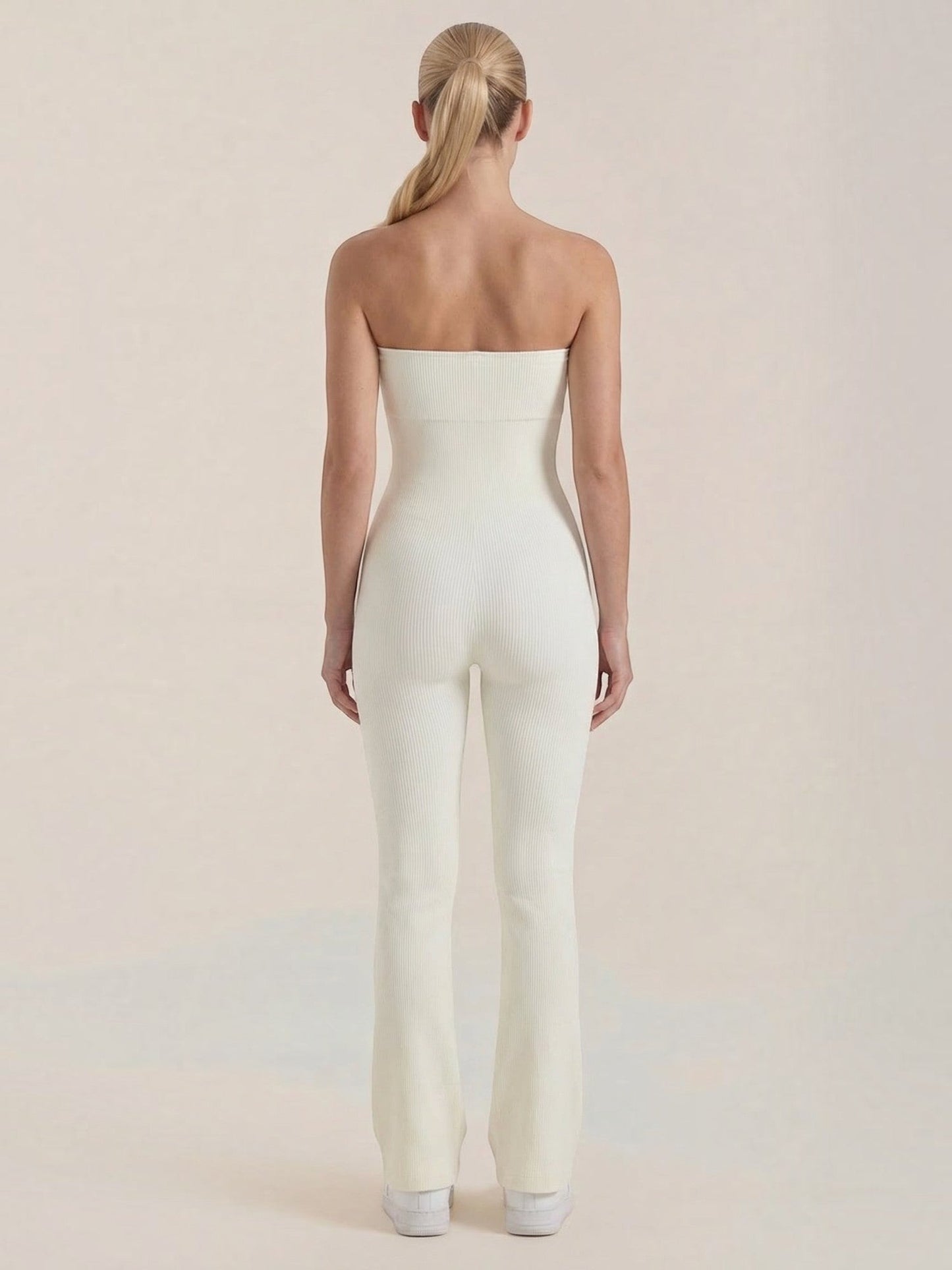 Selma Jumpsuit aus Rippstrick